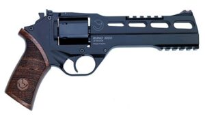 Chiappa Rhino 60DS revolver .357 Magnum 6-inch barrel black with walnut grips