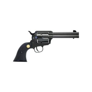 Chiappa 1873 S.A. .22 LR single-action revolver with 4.75-inch barrel and black plastic grips