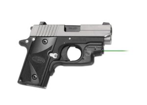 Crimson Trace LG-492G Green Laserguard for Sig P238/P938 in black polymer