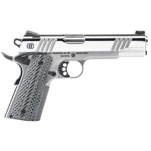 Bersa B1911 .45 ACP 5in polished stainless slide brushed stainless frame