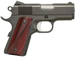 Fusion Freedom Series 1911 Bantam 9mm Luger pistol with red cocobolo grips