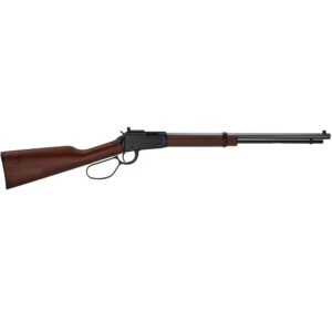 Henry Small Game 20-inch lever-action rifle .22 S/L/LR with peep sight and walnut stock