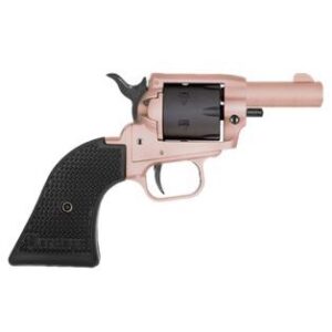 Heritage Arms Barkeep BK22Q2 .22 LR revolver Rose Gold and Black Cerakote with black polymer grips