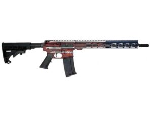 Great Lakes GL15223F-AMF AR-15 .223 Wylde 16 inch Battleworn American Flag