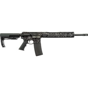 Black Rain Ordnance Spec+ Crypt rifle, 5.56 NATO, 16-inch barrel, Black Skulls finish