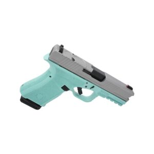 Black Rain Ordnance Frontline FL9MMTIFFSM compact 9mm Robins Egg Blue stainless slide