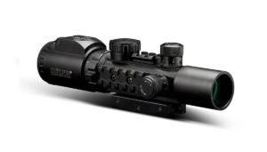 Konus KonusPro AS-34 2-6x28mm 34mm tube matte black rifle scope with bubble level