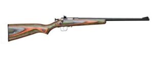 Keystone Crickett KSA2252 .22 LR camo laminate youth rifle blued barrel