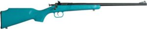 Keystone Crickett G2 .22 LR youth single-shot rifle blue synthetic stock blued barrel