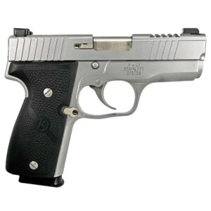 Kahr K9 Limited Edition stainless cut-out slide 9mm handgun, TruGlo sights