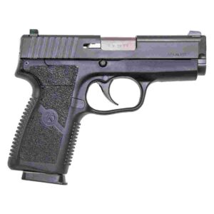 Kahr P9 9mm pistol black slide black polymer grip tritium night sights