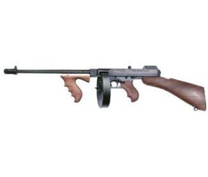 Auto Ordnance Thompson 1927A-1 Deluxe Carbine .45 ACP blued finish walnut stock 20rd stick and 50rd drum