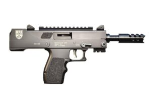 MasterPiece Arms MPA57DMG 5.7x28mm black pistol with Picatinny rail
