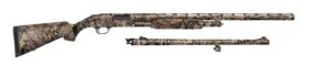Mossberg 500 12ga combo Mossy Oak with 28in vent rib and 24in rifled slug barrels