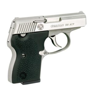 North American Arms Guardian .380 ACP stainless compact pistol side view