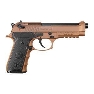 EAA Girsan Regard MC 9mm 4.9in FDE pistol with adjustable sights and accessory rail