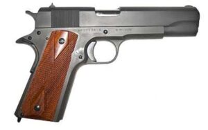 Cimarron 1911 A1 .45 ACP 5 in parkerized with checkered walnut grips