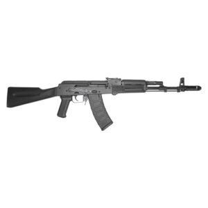 Riley Defense RAK74 black polymer 5.45x39 rifle 16.25in barrel side view