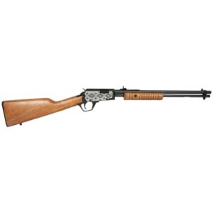 Rossi Gallery Pump Rifle .22 LR 18in barrel wood stock snakeskin engraving
