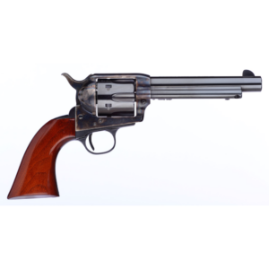 Taylors and Company 1873 Gunfighter Deluxe .45 Long Colt 5.50-inch blued barrel case hardened frame walnut Army grip