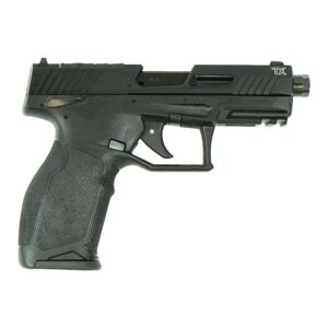 Taurus TX22 Gen2 T.O.R.O. .22 LR pistol in black with threaded barrel and two magazines