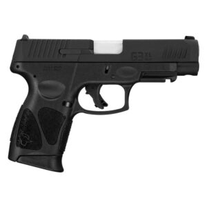 Taurus G3XL 9mm 4.0 inch black pistol with polymer frame and 10-round magazine