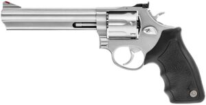 Taurus 66 6-inch matte stainless revolver .357 Magnum, 7-shot, black rubber grip