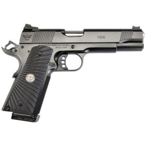 Wilson Combat 1911 CQB Full Size 9mm 5 inch barrel Black Armor-Tuff G10 grips
