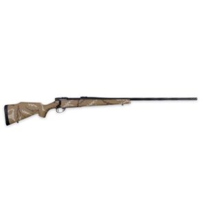 Weatherby Vanguard Outfitter 6.5 PRC 24 in rifle Graphite Black Cerakote tan Monte Carlo stock