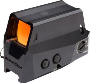 SIG SAUER ROMEO8H 1x38mm red dot sight black with Ballistic Circle-Dot reticle