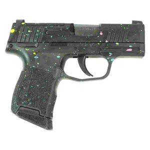 Sig Sauer P365 Multi-Color Paint Splatter optic-ready 9mm 3.1in barrel two 10rd magazines