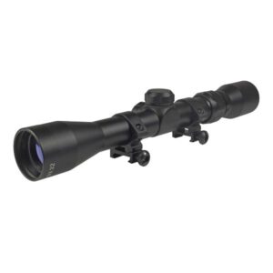 TruGlo Buckline TG85393XB 3-9x32 BDC rifle scope black matte with rings