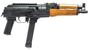 Century Arms Draco NAK9 9mm pistol 11.14 inch barrel HG3736N black with wood forearm