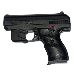 Hi-Point C9 9mm compact pistol 3.5 inch barrel black polymer with LaserLyte trigger-guard laser