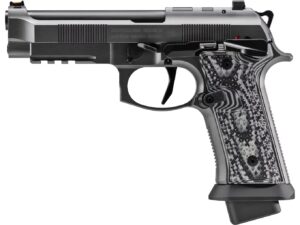 Beretta 92XI SAO Limited Carry Optic 9mm pistol, black frame, stainless slide