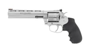 Colt King Cobra Target .22 LR 6-inch stainless revolver with black Hogue overmolded grip