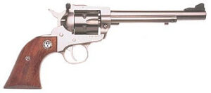 Ruger Single-Six Convertible 6.5 inch stainless revolver .22 LR .22 WMR