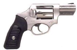 Ruger SP101 5720 2.25-inch satin stainless revolver with black rubber grip, 5-round cylinder