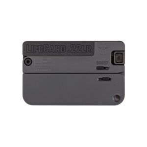 Trailblazer LifeCard LC1-CON .22 LR single-shot pistol in concrete/black finish