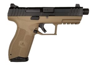 IWI Masada Optics Ready 9mm pistol FDE frame black slide threaded barrel two 17rd mags