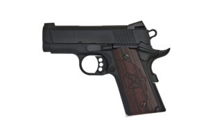 Colt Defender O7802XE 9mm 3-inch barrel blued slide black cherry G10 grips Novak night sight