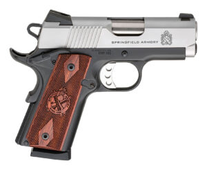 Springfield Armory EMP 1911 Compact 9mm 3in bi-tone with cocobolo grips