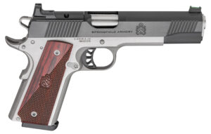 Springfield Armory Ronin 1911 AOS 9mm 5-inch two-tone blued slide pistol
