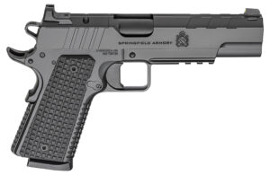 Springfield Armory 1911 Emissary AOS .45 ACP 5-inch Cerakote pistol with Thin-Line G10 grips