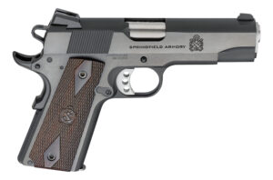 Springfield Armory 1911 Garrison PX9417 9mm 4.25 inch blued pistol with wood grips