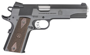 Springfield Armory 1911 Garrison .45 ACP 5in blued with thinline wood grips