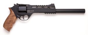 Chiappa Rhino 120 DS .357 Magnum 12-inch barrel black revolver with wood grips