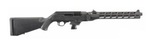 Ruger PC Carbine 9mm with 16.12 inch fluted barrel and black synthetic stock