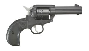 Ruger Wrangler Birdshead .22 LR 6-shot revolver with 3.75 inch barrel in black Cerakote
