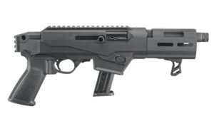 Ruger PC Charger 9mm 6.5in threaded barrel black chassis Picatinny rail